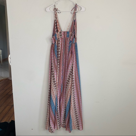 LULUS Maxin' Relaxin' Multi Print Maxi Dress - Picture 7 of 7